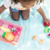 Educational Insights Plush Fruit Basket 12-Piece Set, Pretend Play Food, Early-Learning Skills, Ages 2+(Fruit Basket)