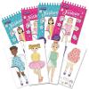 Educational Insights PaperCraft Doll Fashion Party, Set of 4 Paper Doll Books, Ages 3+
