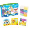 Educational Insights Playfoam Shape & Learn Character Cards, Build Vocabulary & Fine Motor Skills with a Sensory Toy, Ages 3+