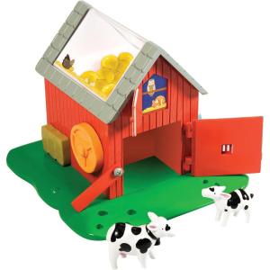Educational Insights Bright Basics Busy Barn, Busy Board Playset, Toddler Toys, Ages 2+