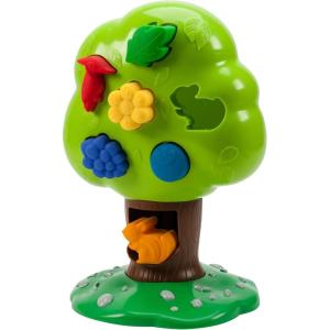 Educational Insights Bright Basics Sorting Tree, Shape Sorter, Matching Activity, Toddler Toys, Ages 2+
