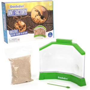 Educational Insights GeoSafari Ant Factory with Sand, Watch Live Ants, STEM Learning Toy, Ages 5+, Large