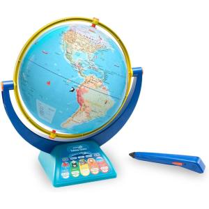 Educational Insights GeoSafari Jr. Talking Globe Featuring Bindi Irwin – Interactive Globe for Children, World Map for Kids, Classroom Geography Resources & Gifts for Boys and Girls Ages 4+(Bindi Irwin)