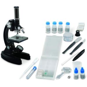 Educational Insights GeoSafari MicroPro 95-Piece Microscope Set, Prepared Slides, Instruction and Activity Guide, Ages 8 and up
