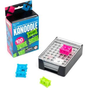 Educational Insights Kanoodle Flip – 3D Brain Teaser Puzzles, Single Player Brain Game, Fun Travel Games for Kids, Challenging Logic Puzzle Games and Gifts for Kids, Teens & Adults Ages 7+(Single)