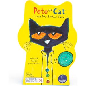 Educational Insights Pete The Cat I Love My Buttons Game – Preschool Board Games for Kids, Toddler Fine Motor Skills, Color Matching Kids Games and Fun Gifts for Girls and Boys Ages 3+