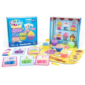 Educational Insights Playfoam Cupcake Cafe Set, Gift for Boys & Girls, Ages 3+