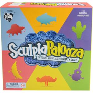 Educational Insights Sculptapalooza, the Squishy, Squashy Sculpting Playfoam Party Game – Fast-Paced, Family Game, 4+ Players, Ages 10+
