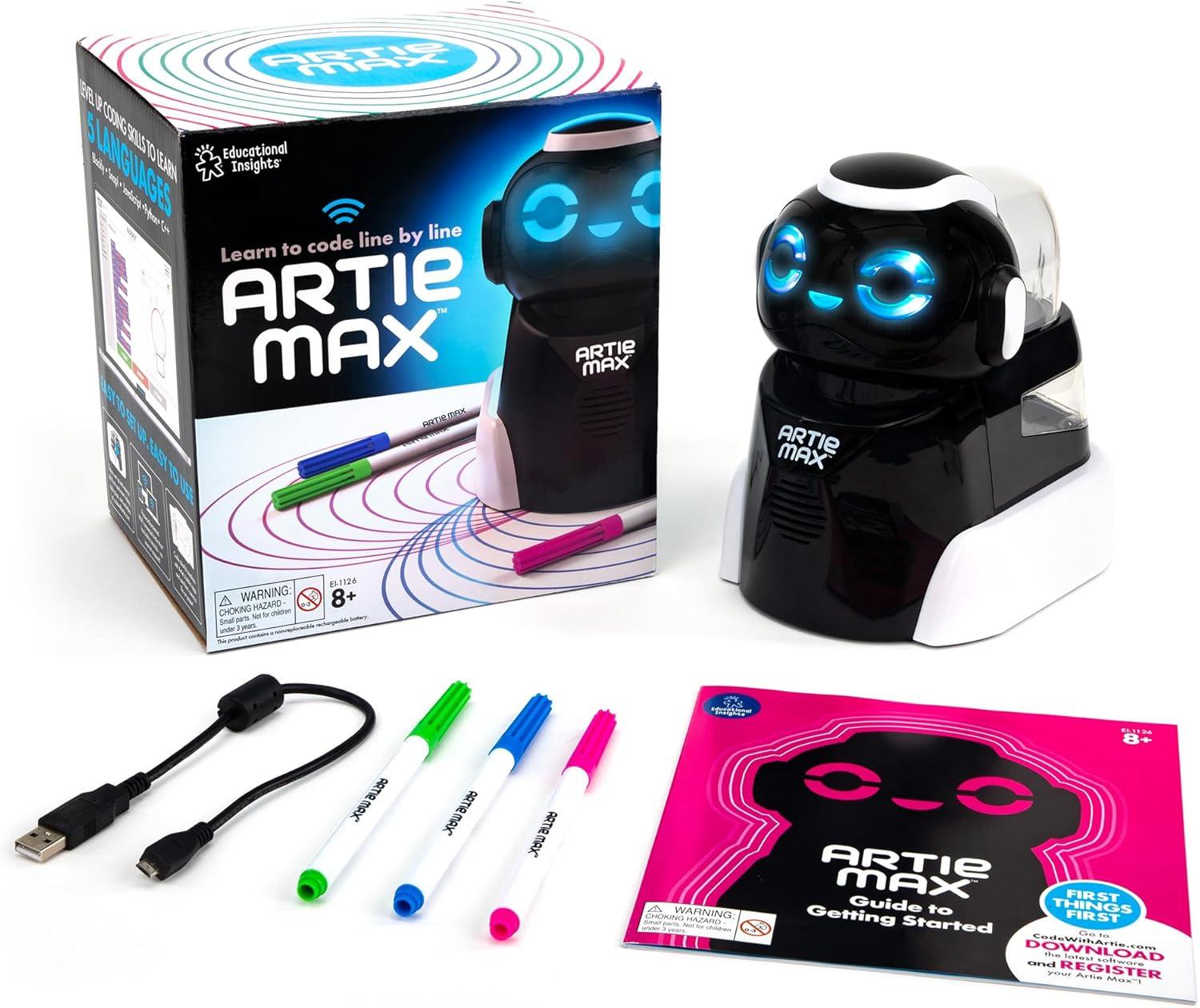 imageEducational Insights Artie Max The Coding Drawing Robot STEM Toy Classroom Must Haves Ages 8