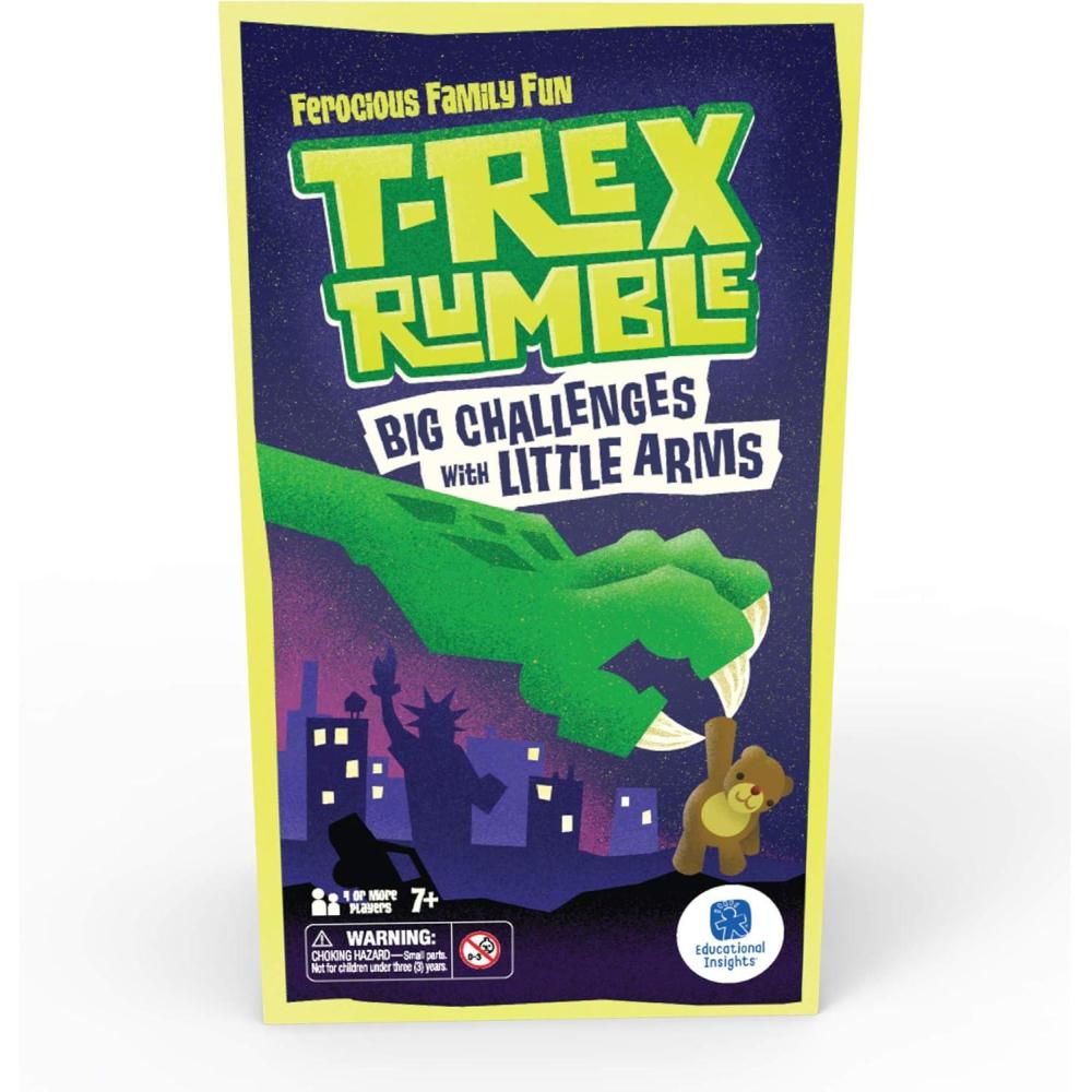 imageEducational Insights TRex Rumble Challenge Game with Dinosaur Arms Great for Family Game Night Dino Toys for Kids Ages 7 Fun Games for Kids and Family12 inches x 3 inches x 10 inches