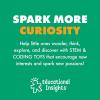 Educational Insights Design & Drill Space Circuits, Beginning Circuit Building Science Kit, STEM Toy, 52 Assorted Pieces with Kid-Friendly Power Drill & 20 Challenges for Kids Boys & Girls, Ages 5+