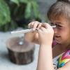Educational Insights GeoSafari Pocket Scope – Portable Microscope for Kids, Mini Kids Telescope, 2-in-1 Discovery Toys to Take Anywhere, Outdoor Exploration, STEM Gifts for Boys & Girls Ages 6+