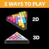 Educational Insights Kanoodle Pyramid – 3D Brain Teaser Puzzles, Single Player Brain Game, Handheld Travel Games for Kids, Challenging Logic Puzzle Games and Gifts for Kids, Teens & Adults Ages 7+