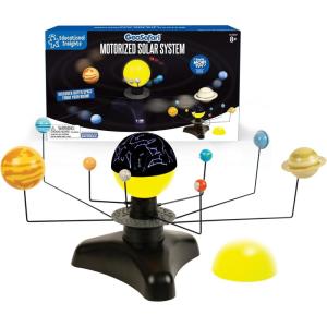 Educational Insights GeoSafari Motorized Solar System – Space Toys & STEM Learning for Kids, Model Planet Kit, Science Classroom or Bedroom Decor, Astronomy Sets and Gifts for Boys & Girls Ages 8+