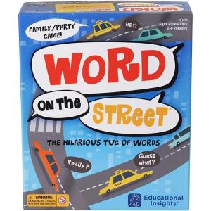 Educational Insights Word on the Street, Word Game for Family Game Night, Ages 10+