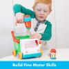 Educational Insights Design & Drill Bolt Buddies Recycling Truck – Construction Toys & Toddler Tools, Kids Tool Set with Real Electric Drill Toy, Take Apart STEM Set, Building Kit & Gift for Ages 3+(Recycle Truck)