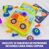 Educational Insights Design & Drill Gears Workshop – Construction Toys & Toddler Tools, Kids Tool Set with Real Electric Drill Toy, Take Apart STEM Set, Building Kits and Gifts for Ages 3+