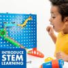 Educational Insights Design & Drill Marble Maze – STEM Building Toys for Kids, Marble Run Set with Electric Drill Toy, STEM Toys & Physics Games, Gifts for Boys and Girls Ages 5+