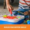 Educational Insights Design & Drill Rivet Pop Workshop, 54 Pieces with Electric Toy Drill, STEM Toy, Gift for Kids Ages 3+
