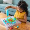 Educational Insights Design & Drill See-Through Creative Workshop – Construction Toys & Toddler Tools, Kids Tool Set with Real Electric Drill Toy, Take Apart Set, Toddler Building Toys for Ages 3+