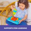 Educational Insights Design & Drill Shapes Workshop – Construction Toys & Toddler Tools, Kids Tool Set with Real Electric Drill Toy, Take Apart STEM Set, Building Kits and Gifts for Ages 3+