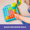 Educational Insights Design & Drill Shapes Workshop – Construction Toys & Toddler Tools, Kids Tool Set with Real Electric Drill Toy, Take Apart STEM Set, Building Kits and Gifts for Ages 3+