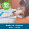Educational Insights Hot Dots Let’s Learn Pre-K Math – Preschool Math Workbook to Learn Counting & Colors with Interactive Activities, Classroom Essentials, Ages 3+