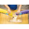 Educational Insights Pluffle® 2-Pack Yellow & Purple – Sensory Bin Foam Set, No Mess Alternative to Sand Toys & Slime for Toddlers, Fun Sensory Table Filler for Home or Classroom, Kids Ages 3+