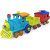 Educational Insights Design & Drill All Aboard Train, 30 Piece Take Apart Toy with Electric Drill Toy, STEM Toy, Gift for Boys & Girls, Ages 3+