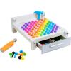 Educational Insights Design & Drill My First Workbench, Drill Toy, STEM & Construction, 125 Pieces, Ages 3+(Multi-color)