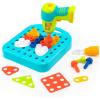 Educational Insights Design & Drill Shapes Workshop – Construction Toys & Toddler Tools, Kids Tool Set with Real Electric Drill Toy, Take Apart STEM Set, Building Kits and Gifts for Ages 3+