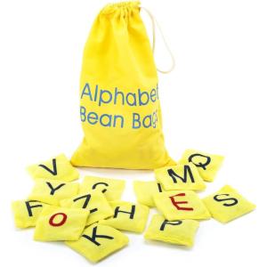 Educational Insights Alphabet Beanbags, Learn Letters, Toddler Learning Toy, Preschool Toys, Set of 26 Beanbags, Ages 3+
