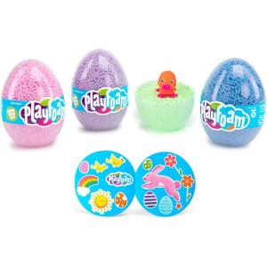 Educational Insights Playfoam Eggs 4-Pack, Easter Basket Stuffer, Gift for Kids, Ages 3+