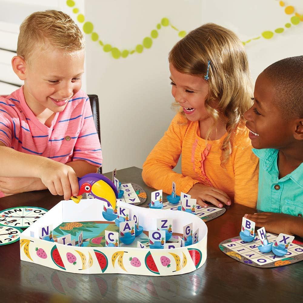 imageEducational Insights Fridas Fruit Fiesta Toddler Board Games ABC Learning Toys for Kids Ages 35 Preschool Learning Activities Letter Matching Game Alphabet Bingo Classroom Games for Ages 4