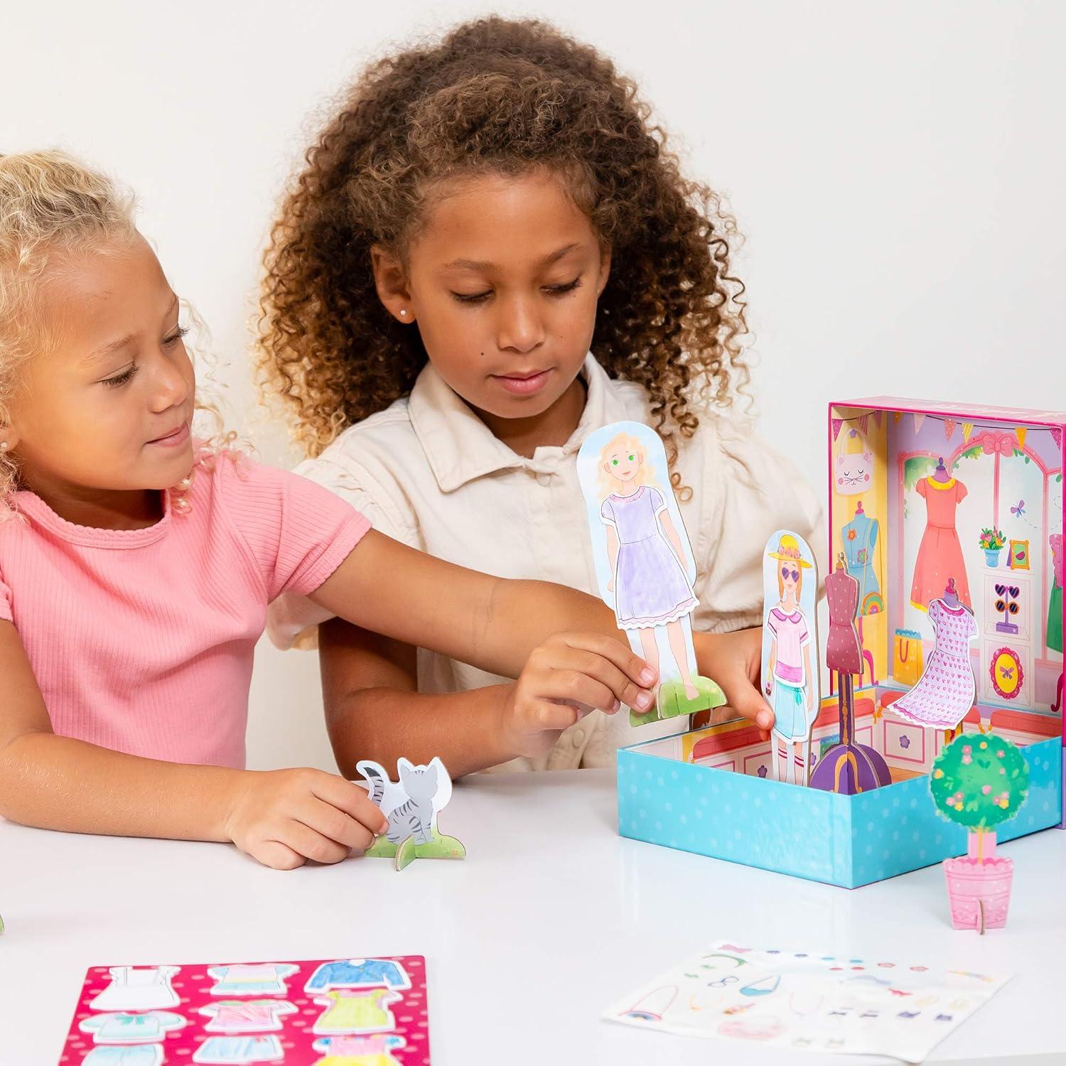 imageEducational Insights PaperCraft Sweet Boutique Paper Dolls Fashion Boutique Toy Ages 3