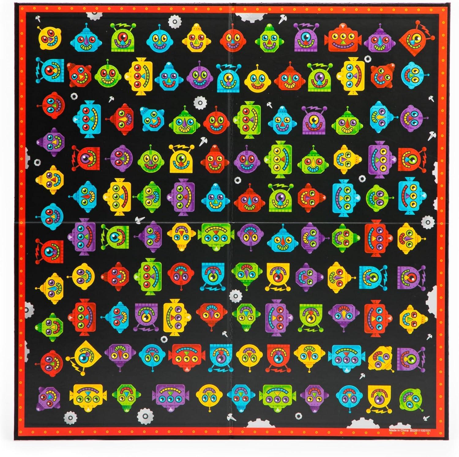 imageEducational Insights Robot Face Race Fast Paced Color Recognition Matching Game for 24 Players AwardWinning Fun Family Board Game for Kids Ages 4