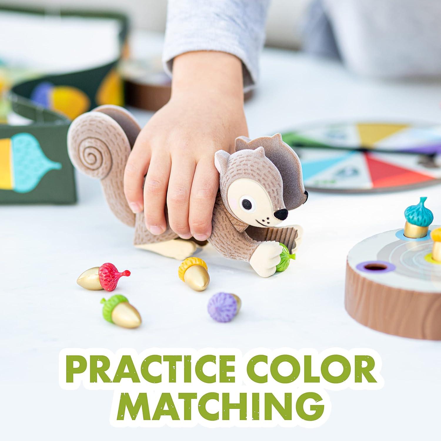 imageEducational Insights Special Edition The Sneaky Snacky Squirrel Game Preschool ampamp Toddler Board Game for Kids 35 Years Color Matching Fine Motor Skills