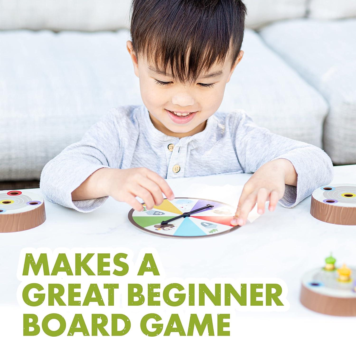 imageEducational Insights Special Edition The Sneaky Snacky Squirrel Game Preschool ampamp Toddler Board Game for Kids 35 Years Color Matching Fine Motor Skills