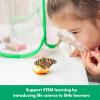 Educational Insights GeoSafari Jr. Butterfly Bungalow, Science Kit with Live Caterpillars, Home & Classroom Insect Habitat, Raise & Release Your Own Butterflies, STEM Gift for Kids Ages 4+