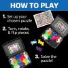 Educational Insights Kanoodle Cosmic – 3D Brain Teaser Puzzle, Mind Challenge Toys for Single Player, Handheld Travel Games, Extra Challenging Logic Puzzles and Gifts for Kids, Teens & Adults Ages 7+