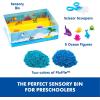 Educational Insights Pluffle® Ocean Sensory Set with 2 Colors of Pluffle, 9 Piece Set, Ages 3+