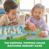 Educational Insights Pop Pop Bunny Hop – Memory & Color Matching Game for 2-4 Players, Preschool Learning Game, Gift for Ages 3+
