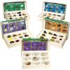 Educational Insights Complete Rock, Mineral, & Fossil Collection – Educational Science Kits for Kids, Classroom Rock Collection, Geology Kit, STEM Sets and Gifts for Boys and Girls Ages 8+