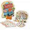Educational Insights Frankie’s Food Truck Fiasco – Shape Matching Game for Toddlers, Toddler Tweezers Fine Motor Games, Early Math Toddler Board Games for 4 Year Olds, Practice Turn Taking & Dexterity(Game Only)
