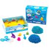 Educational Insights Pluffle® Ocean Sensory Set with 2 Colors of Pluffle, 9 Piece Set, Ages 3+