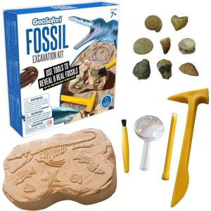 Educational Insights GeoSafari Fossil Excavation Kit, Kids Science Kit, Dinosaur Science Toy, Ages 7+