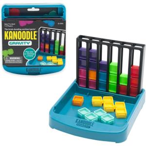 Educational Insights Kanoodle Gravity – 3D Brain Teaser Puzzles, Single Player Brain Game, Fun Travel Games for Kids, Challenging Logic Puzzle Games and Gifts for Kids, Teens & Adults Ages 7+(Kanoodle Gravity)