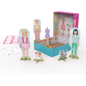 Educational Insights PaperCraft Sweet Boutique, Paper Dolls, Fashion Boutique Toy, Ages 3+