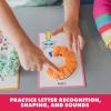 Educational Insights Pete the Cat Playfoam Shape & Learn Pete the Cat Groovin’ Alphabet Set with 8 Playfoam Bricks, 13 Double-Sided Cards, Gift for Kids Ages 3+