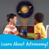Learning Resources Shining Stars Projector – 5 Piece Set, Ages 3+, Solar System, Space Projector for Kids, Planets Toys, STEM(7 inches)